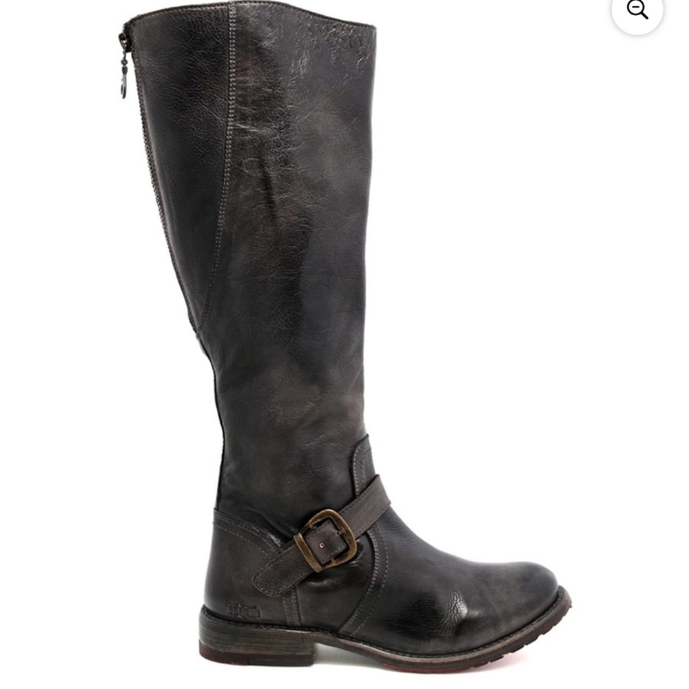 Bed Stu Women's Glaye Rustic Riding Boot Round Toe - Picture 2 of 8